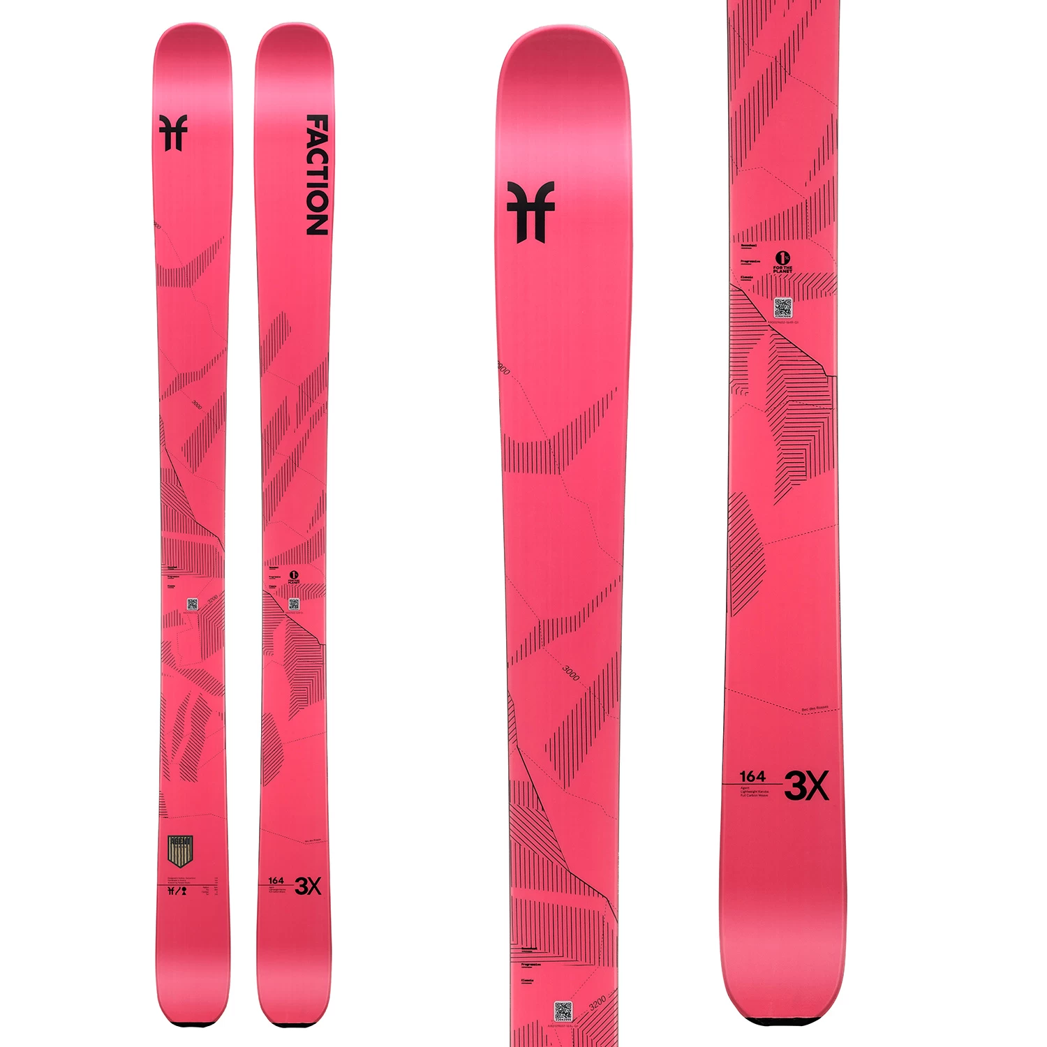 2023 Faction Agent 3X Womens Skis 1 2023 Faction Agent 3X Womens Skis