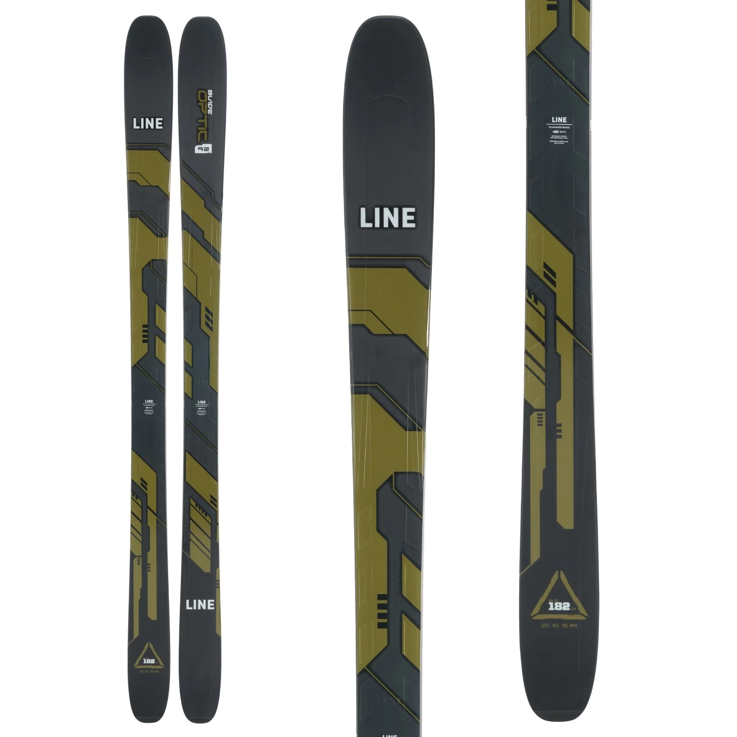 2024 Line Blade Optic 92 Skis 1 2024 Line Blade Optic 92 Skis