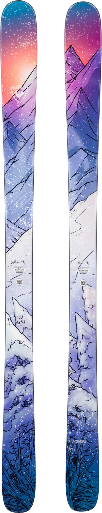 2024 Rossignol Womens Blackops 92 Open Skis