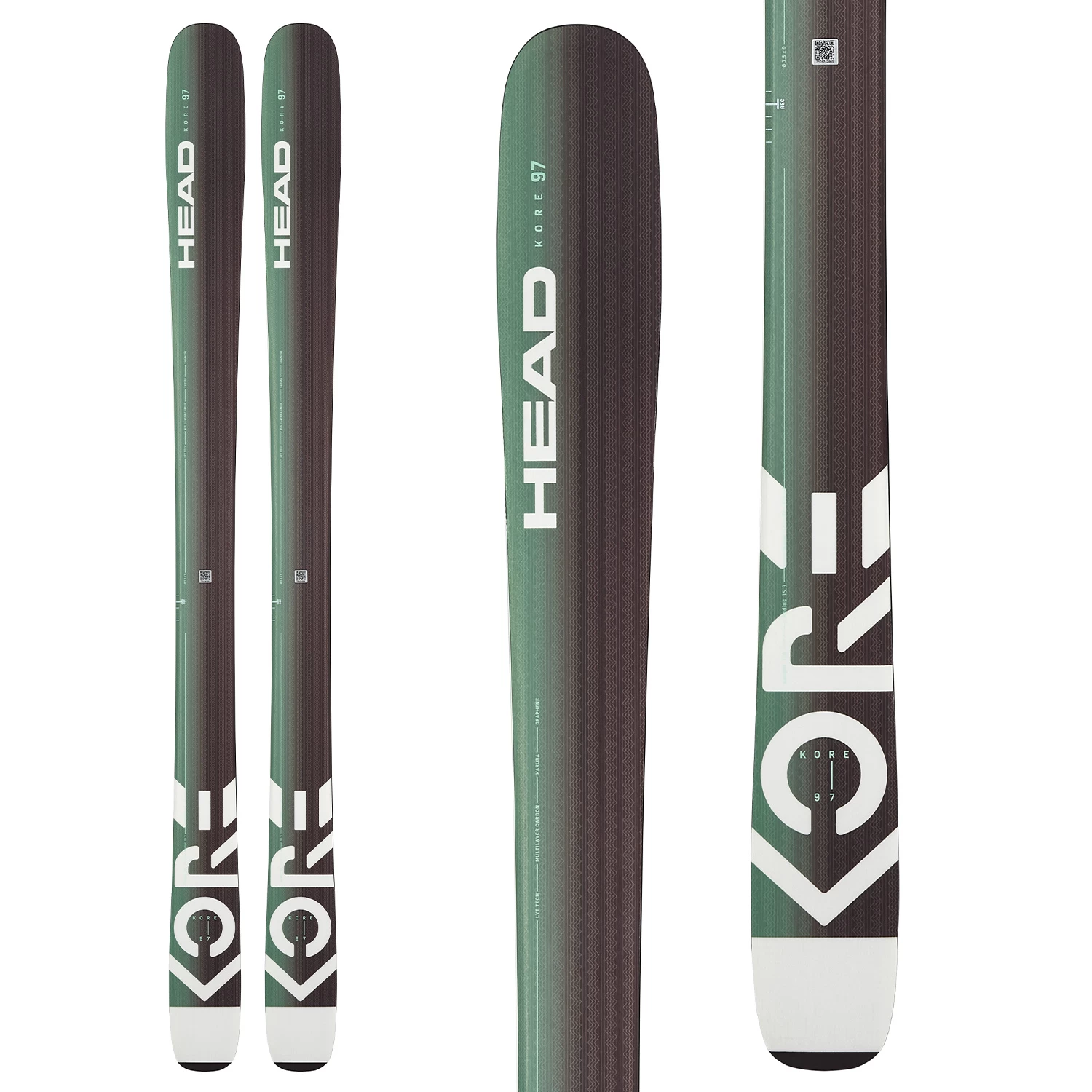 2023 Head Kore 97 Womens Skis