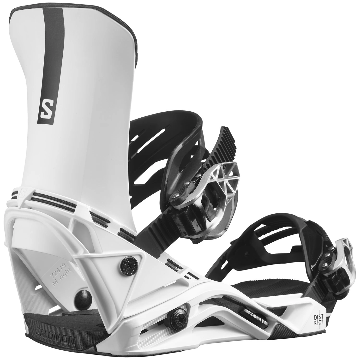 2023 Salomon District Snowboard Bindings 2 2023 Salomon District Snowboard Bindings - Imagen 2