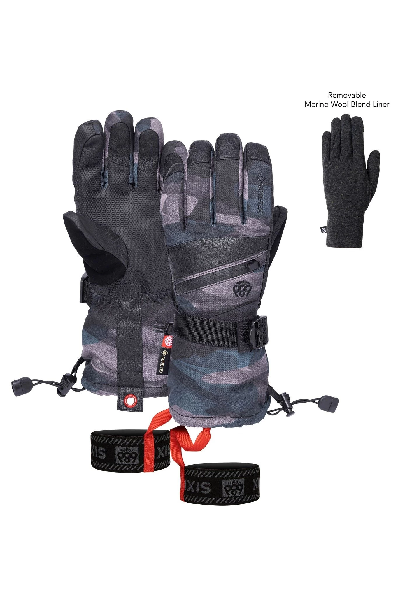 686 Women's GORE-TEX SMARTY 3-in-1 Gauntlet Glove 1 686 Women's GORE-TEX SMARTY 3-in-1 Gauntlet Glove