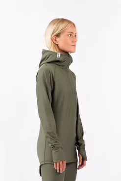 Eivy Icecold Zip Hood Top Base Layer Forest Green 6 Eivy Icecold Zip Hood Top Base Layer Forest Green -Equipo De Esquí Ventas image 614