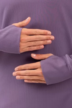 Eivy Icecold Gaiter Rib Top Deep Purple -Equipo De Esquí Ventas image 618