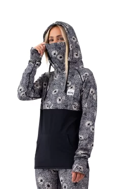 Eivy Icecold Hoodie Top Base Layer Ivy Blossom