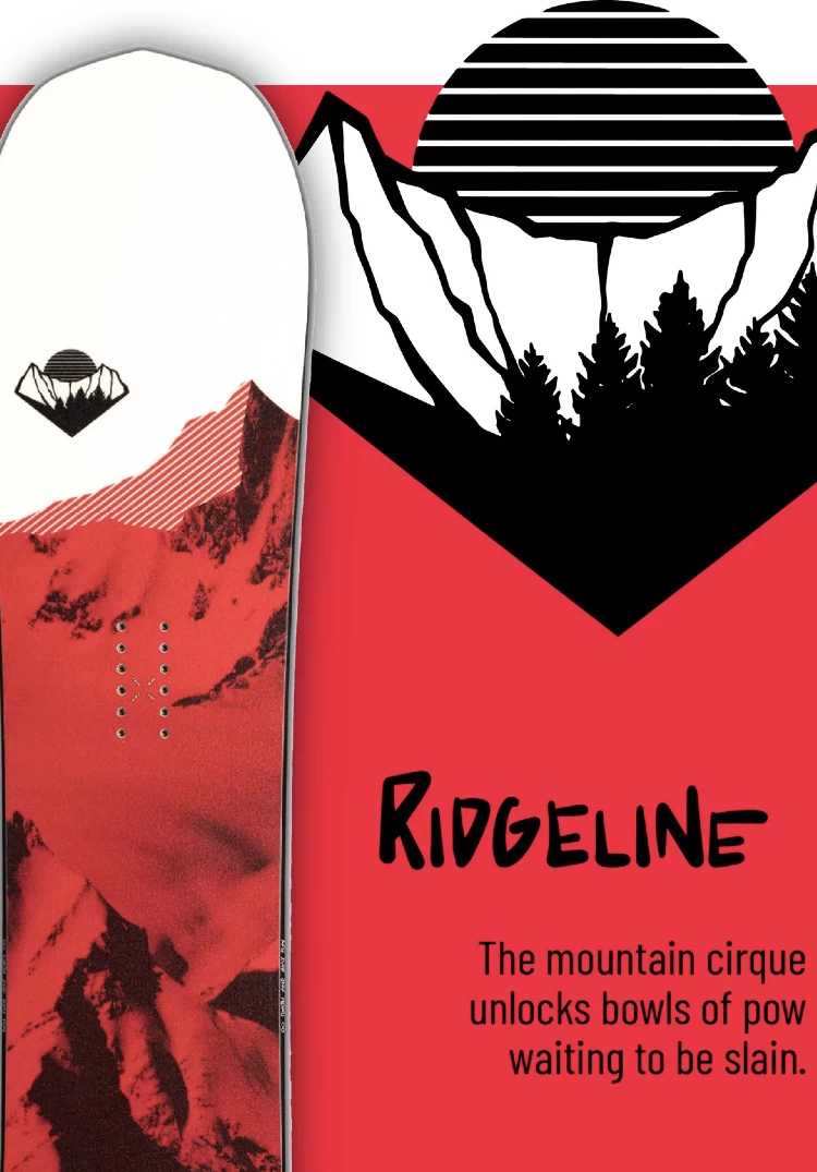 2023 Weston Ridgeline Snowboard 2 2023 Weston Ridgeline Snowboard - Imagen 2