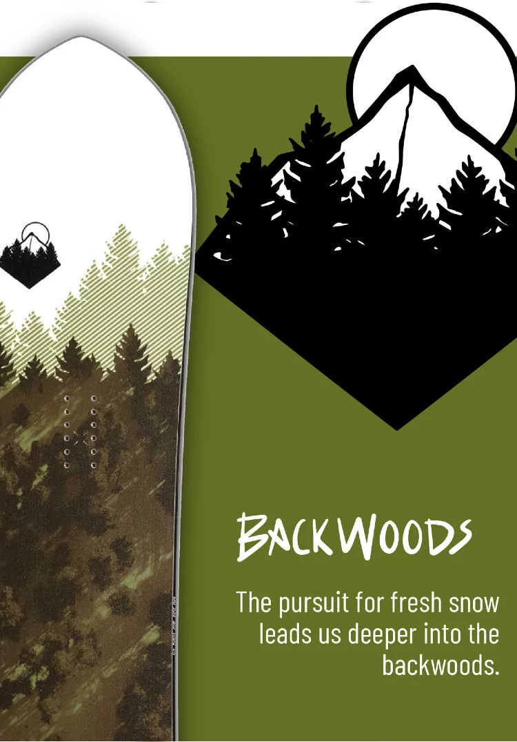 2023 Weston Backwoods Snowboard 2 2023 Weston Backwoods Snowboard - Imagen 2
